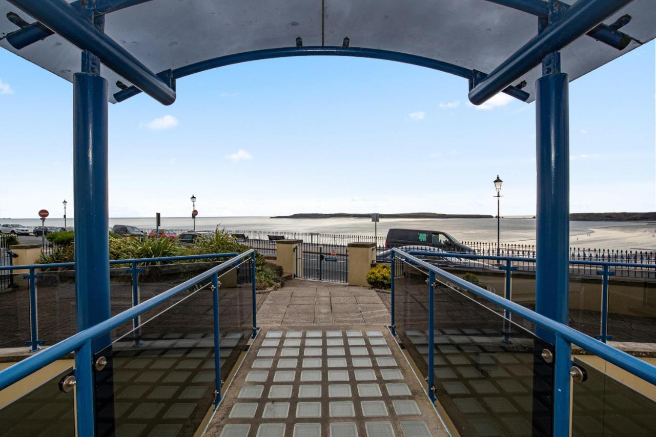 3 South Beach Court - Cosy Seafront Apartment Tenby Exterior foto